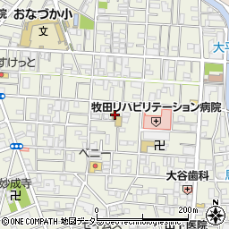 東京都大田区西蒲田4丁目周辺の地図