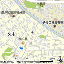 春日荘周辺の地図