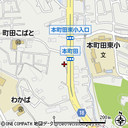 東京都町田市本町田2899周辺の地図