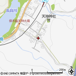 岐阜県美濃市保木脇153周辺の地図