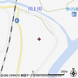 岐阜県中津川市坂下3216周辺の地図