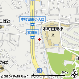 東京都町田市本町田3352周辺の地図