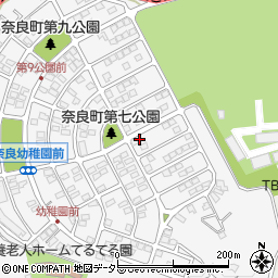 神奈川県横浜市青葉区奈良町2415-78周辺の地図