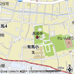 [葬儀場]長善寺 光寿会館周辺の地図