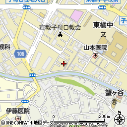 神奈川県川崎市高津区子母口768-5周辺の地図