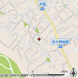 神奈川県相模原市緑区大島2775周辺の地図