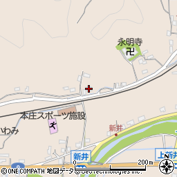 鳥取県岩美郡岩美町新井周辺の地図