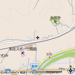 鳥取県岩美町（岩美郡）新井周辺の地図