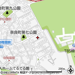神奈川県横浜市青葉区奈良町2415-67周辺の地図