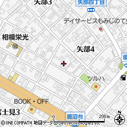 神奈川県相模原市中央区矢部4丁目7-17周辺の地図