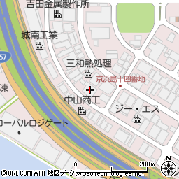 城南光村周辺の地図