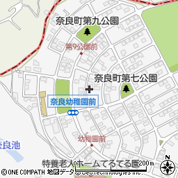 神奈川県横浜市青葉区奈良町2423-50周辺の地図
