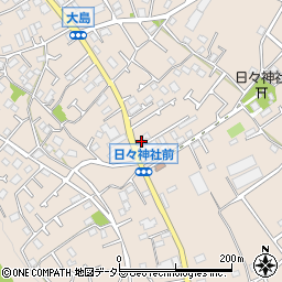 神奈川県相模原市緑区大島2259-4周辺の地図