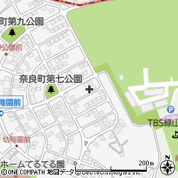 神奈川県横浜市青葉区奈良町2415-66周辺の地図