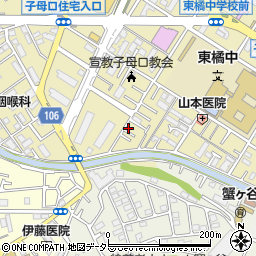 神奈川県川崎市高津区子母口768-3周辺の地図