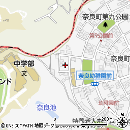 神奈川県横浜市青葉区奈良町2533-12周辺の地図