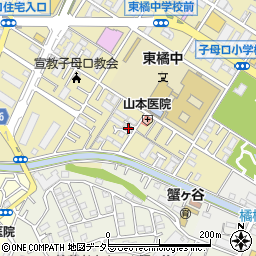 神奈川県川崎市高津区子母口759周辺の地図