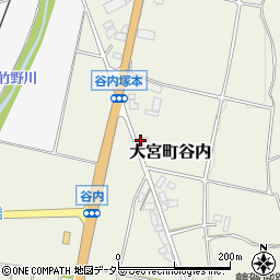 京都府京丹後市大宮町谷内2408周辺の地図