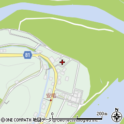 岐阜県美濃市安毛512-1周辺の地図