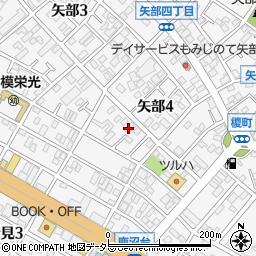 神奈川県相模原市中央区矢部4丁目7-6周辺の地図