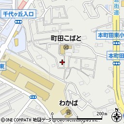 東京都町田市本町田2628周辺の地図