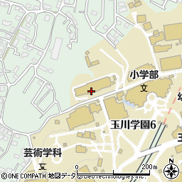 東京都町田市玉川学園6丁目周辺の地図