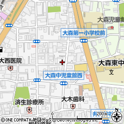 大田葬祭株式会社周辺の地図