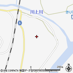 岐阜県中津川市坂下3207周辺の地図