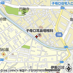 神奈川県川崎市高津区子母口968周辺の地図