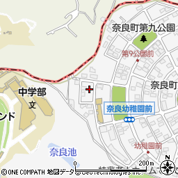 神奈川県横浜市青葉区奈良町2533-10周辺の地図
