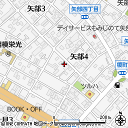 神奈川県相模原市中央区矢部4丁目7-5周辺の地図