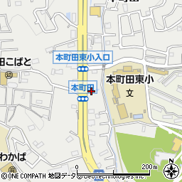 東京都町田市本町田3335周辺の地図