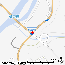 弥栄橋周辺の地図