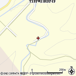 兵庫県豊岡市竹野町須野谷287周辺の地図