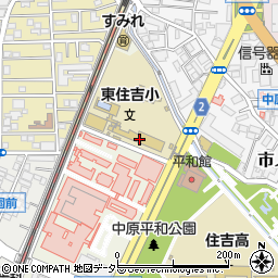 川崎市立東住吉小学校周辺の地図