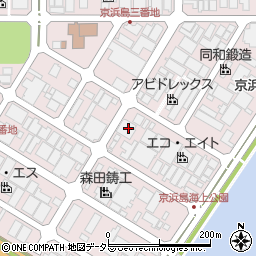 京六工業協同組合周辺の地図