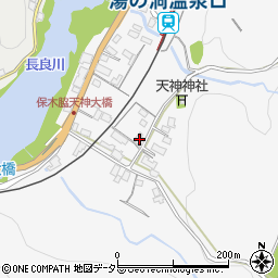 岐阜県美濃市保木脇189周辺の地図
