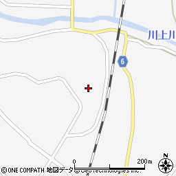 岐阜県中津川市坂下3162周辺の地図