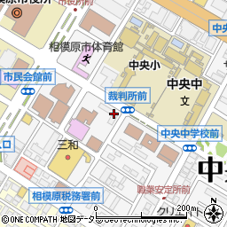 株式会社日清機工相模原営業所周辺の地図