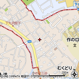 神奈川県相模原市緑区下九沢529-1周辺の地図