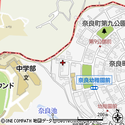 神奈川県横浜市青葉区奈良町2533-7周辺の地図