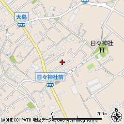 神奈川県相模原市緑区大島2259周辺の地図