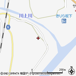 岐阜県中津川市坂下3205周辺の地図