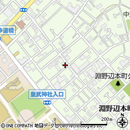 神奈川県相模原市中央区淵野辺本町3丁目14-12周辺の地図