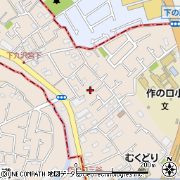 神奈川県相模原市緑区下九沢529周辺の地図