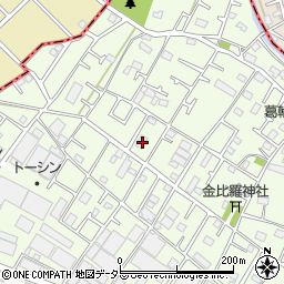 神奈川県相模原市中央区田名2739-2周辺の地図