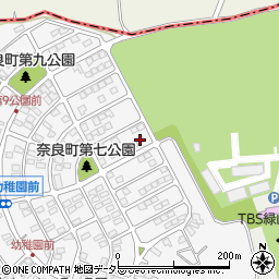 神奈川県横浜市青葉区奈良町2415-82周辺の地図