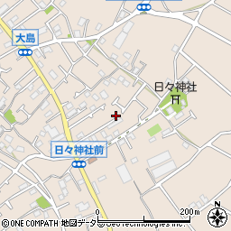 神奈川県相模原市緑区大島2259-15周辺の地図