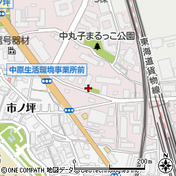久金属工業株式会社　東京支店周辺の地図