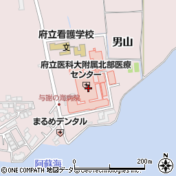 京都銀行与謝の海病院 ＡＴＭ周辺の地図